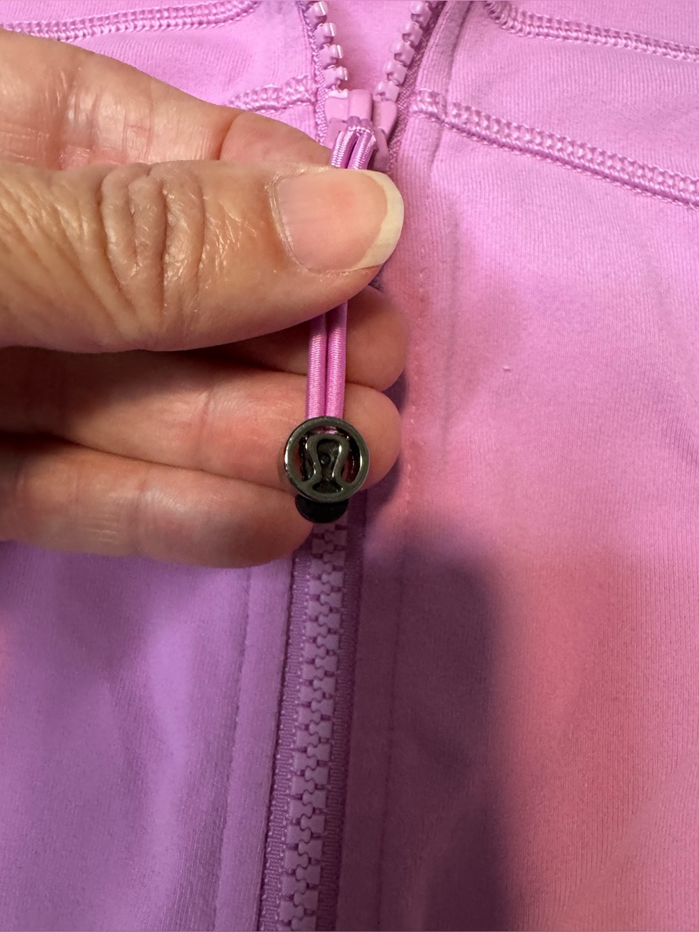 Lululemon Athletica Women’s Define Sweater Full Zip Sz 4 Light Pink - Picture 5 of 6